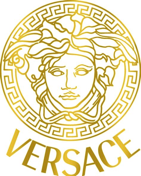 versace gold logo png|printable Versace logo.